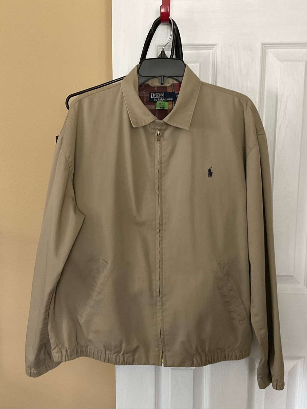 Polo Ralph Lauren Khaki Lightweight Jacket Size M
